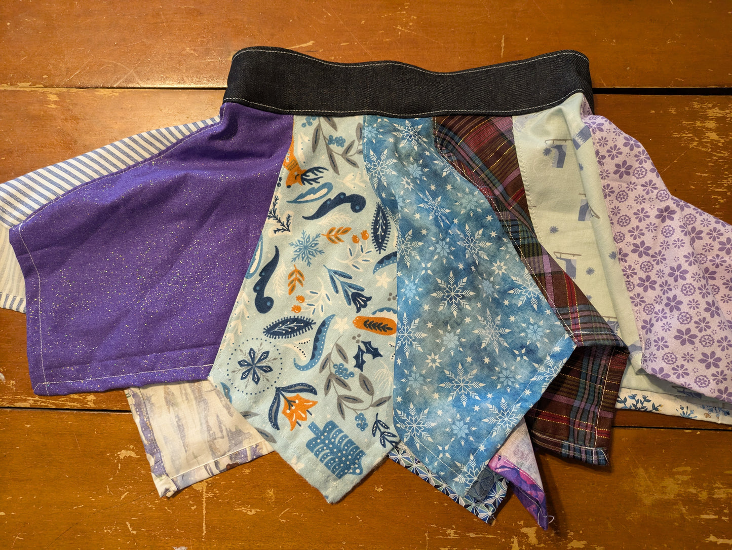 Winter handkerchief skirt