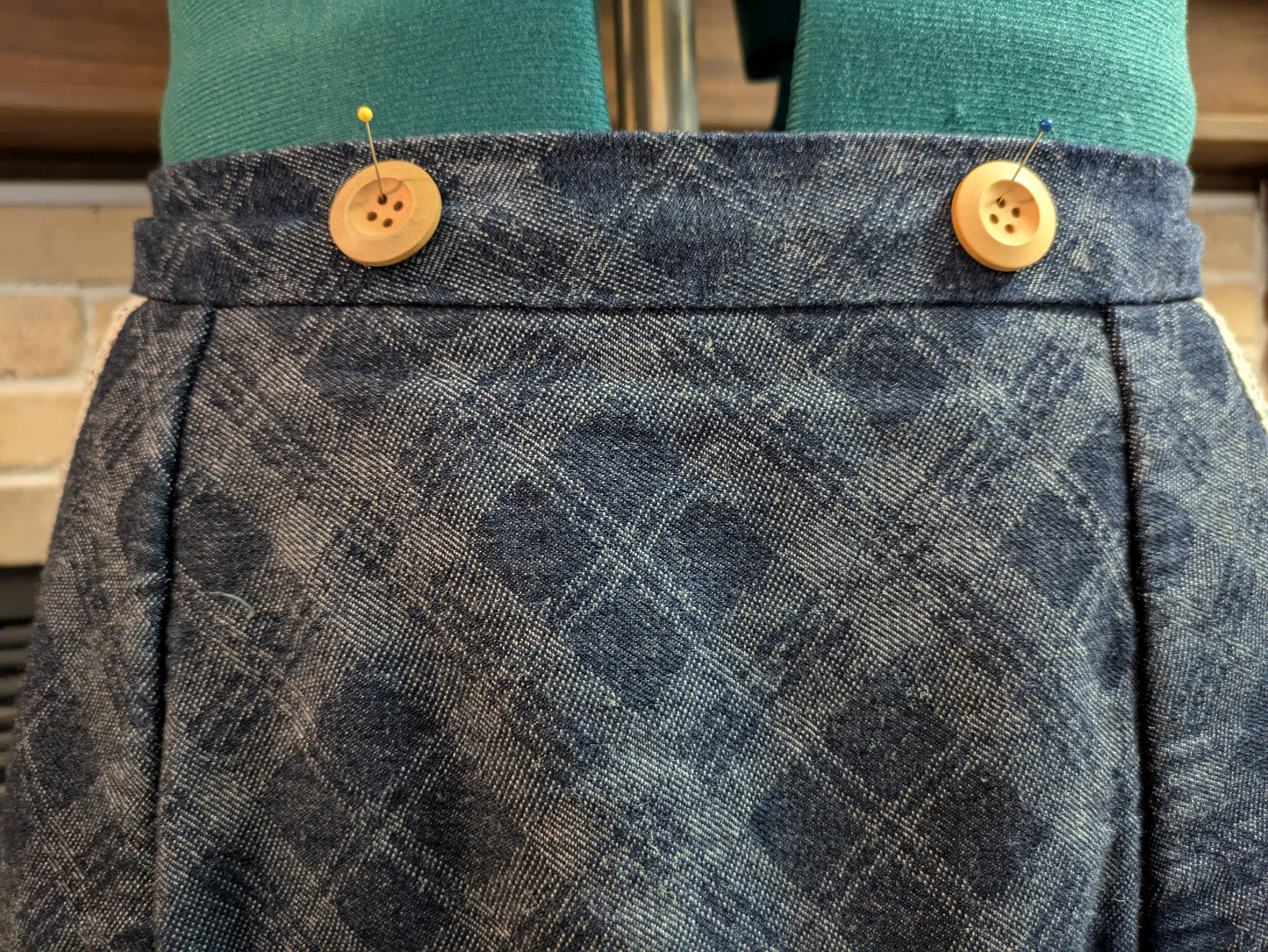 Denim Walking Skirt