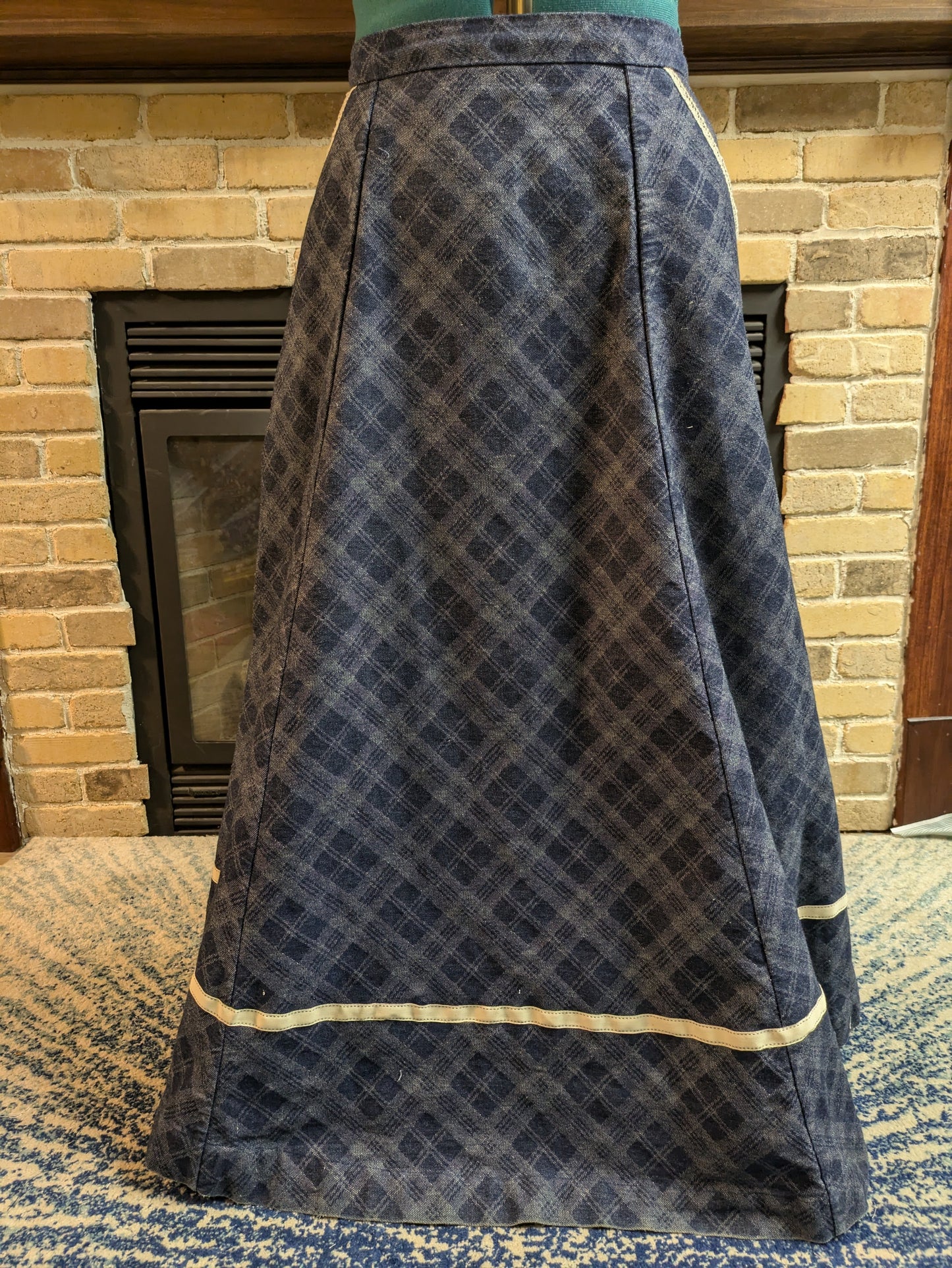 Denim Walking Skirt