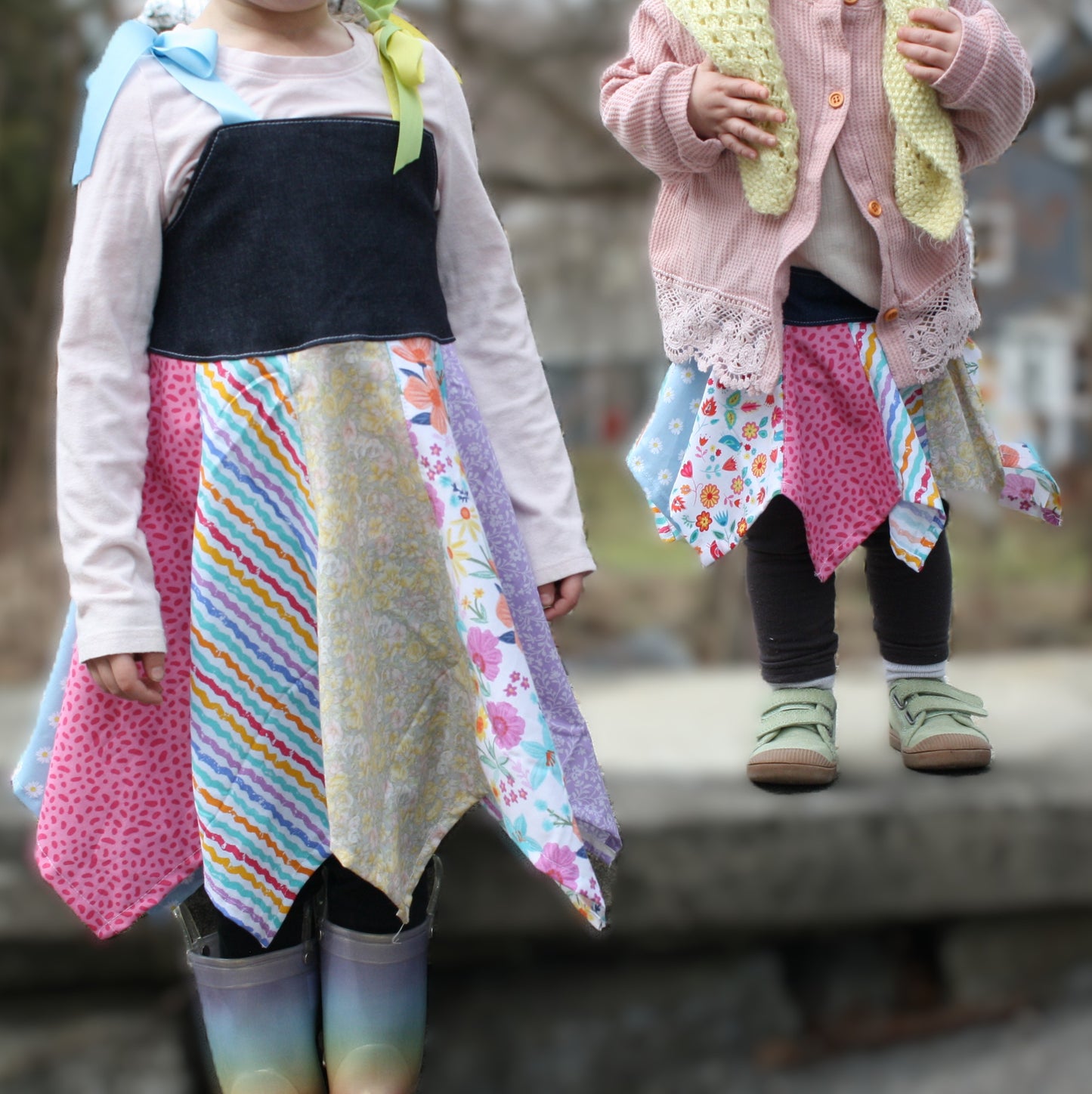 Handkerchief Dress- Spring Easter