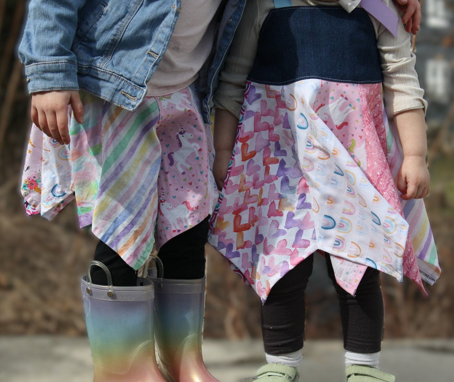 Handkerchief Dress- Unicorn