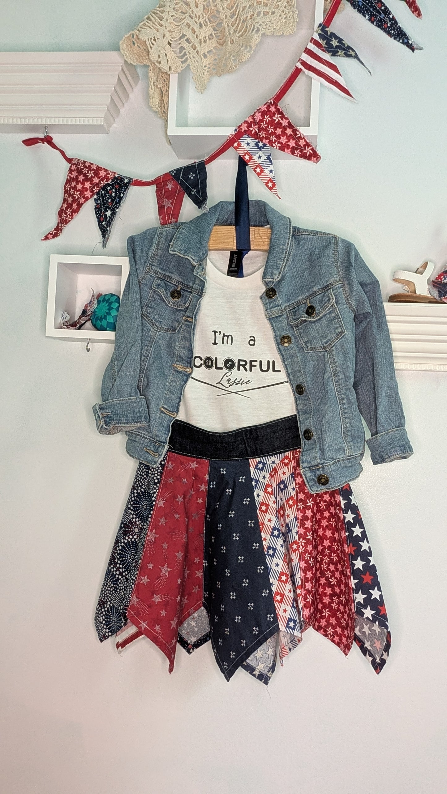 Stars and Stripes Skirt